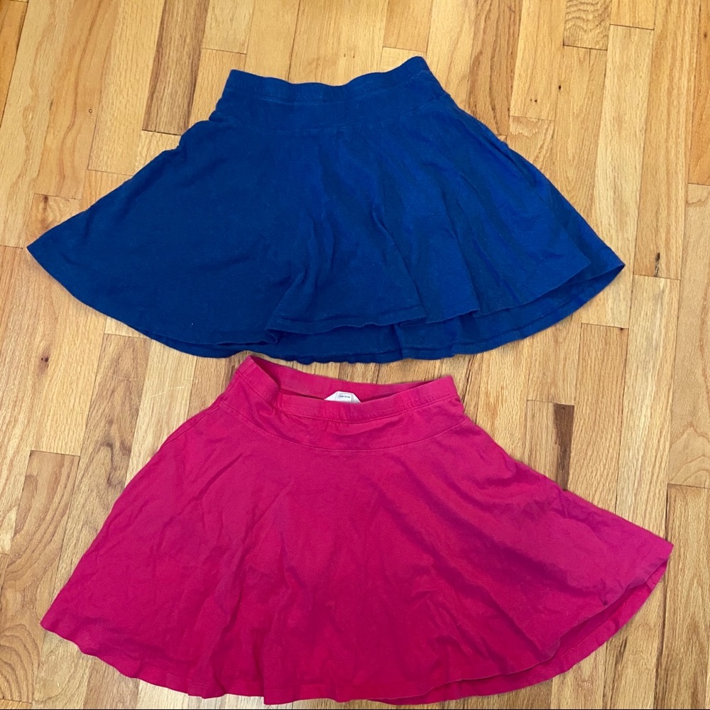Girls, S, Lands’ End Kids Skirts, set of 2.